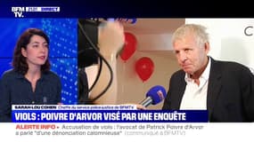 Accusation de viol: l'avocat de Patrick Poivre d'Arvor parle d'une "dénonciation calomnieuse"