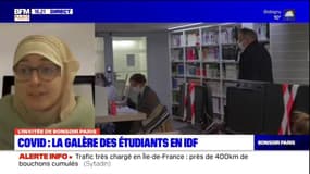 Etudiants en Ile-de-France: la vice-présidente de l'UNEF demande des "aides sur le long terme"