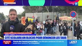 Marseilleveyre: un blocus à la cité scolaire pour dénoncer les tags racistes