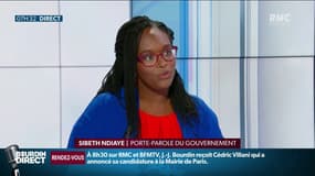 La porte-parole du gouvernement, Sibeth NDiaye "ne peut que regretter" la candidature de Cédric Villani à la mairie de Paris