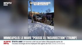 Minneapolis: Donald Trump accuse le maire et le gouverneur démocrates de "pousser à l'insurrection"