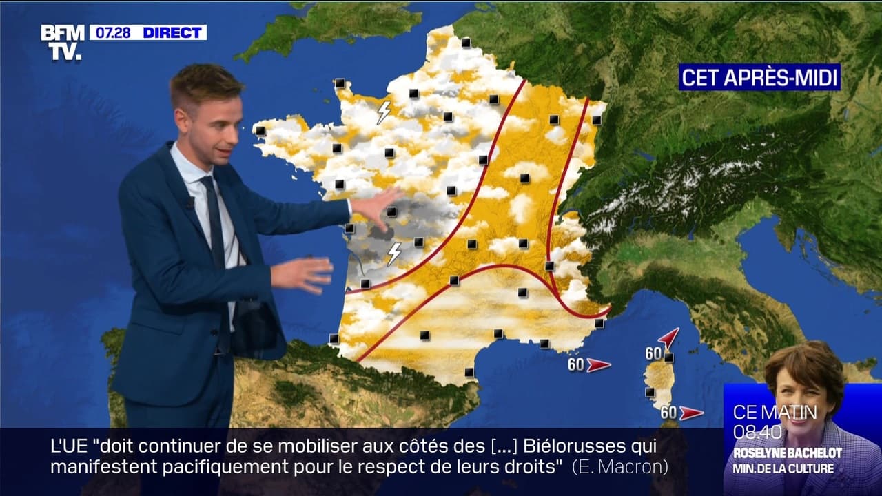 La météo pour ce lundi 17 août 2020