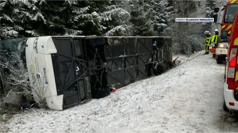 Doubs: un accident de car scolaire fait trois blessés