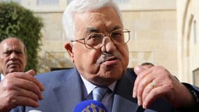 Le président de l'autorité palestienne Mahmoud Abbas, le 22 octobre 2017