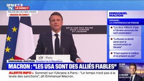 Proposition de trêve en Ukraine: "Le président Trump se sentira floué, trahi" si la Russie ne donne pas de "réponse claire", estime Emmanuel Macron