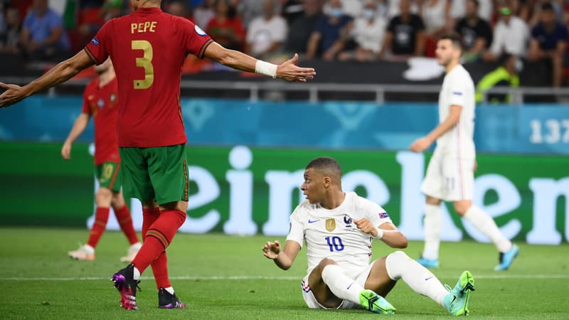 Portugal-France: pour le sélectionneur portugais, il n'y avait pas penalty sur Mbappé