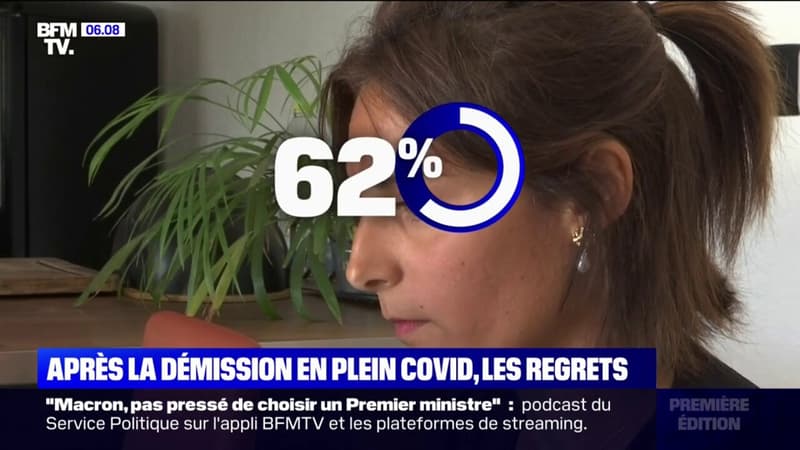 Plus de 6 Français sur 10 qui ont choisi de quitter leur travail pendant la pandémie le regrettent aujourd'hui