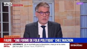 Appel entre Olivier Faure et Emmanuel Macron: le Premier secrétaire du PS indique que "c'est faux"