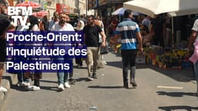 Proche-Orient: l'inquiétude des Palestiniens face au risque d'escalade dans la région  