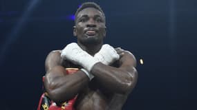 Le boxeur français Christian Mbilli