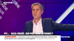 "Il n'y a aucun problème avec l'antisémitisme" au sein de LFI, assure François Ruffin 