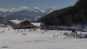 La station de Réallon, dans les Hautes-Alpes.