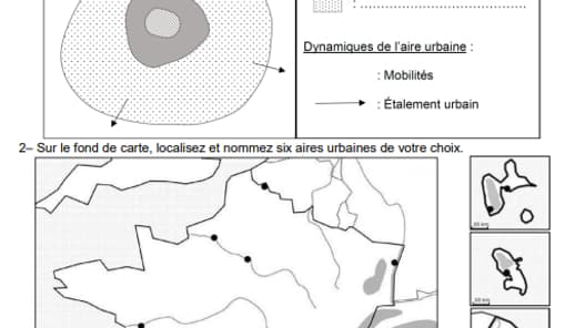 Épreuve de géographie du brevet 2023, série générale