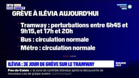 Lille: troisième journée de grève chez Ilévia, le tram perturbé