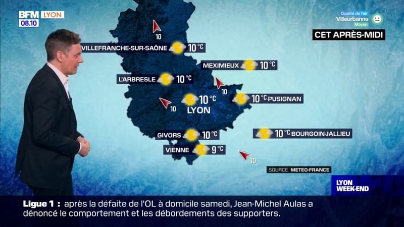 Météo Rhône: matinée pluvieuse, retour du soleil dans l'après-midi