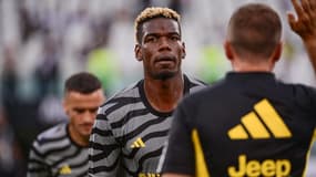 Paul Pogba avec la Juventus, le 27 août 2023
