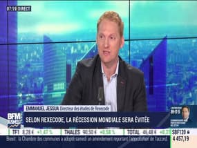 Rexecode: la récession mondiale sera évitée, Emmanuel Jessua - 22/10