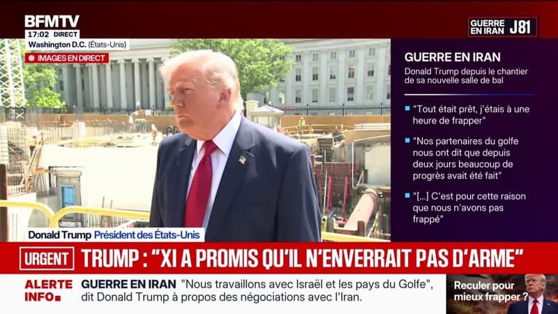 Guerre en Iran: "Dès que cette guerre sera terminée, les prix du carburant vont s'effondrer", affirme Donald Trump