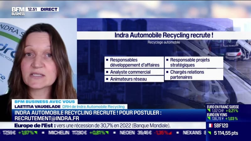 On recrute ! Indra Automobile Recycling : Recyclage automobile