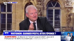 Budget 2025: Olivier Falorni (Les Démocrates), souhaite "un peu plus d'impôts sur des grosses entreprises"