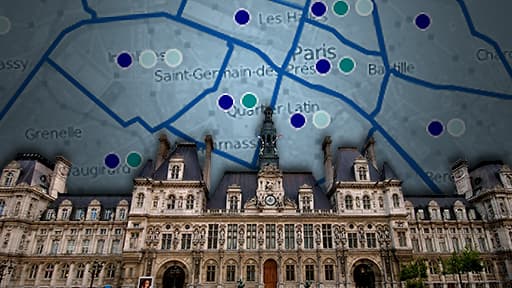 Des dissidences au sein de l'UMP se retrouvent dans presque tous les arrondissements parisiens.