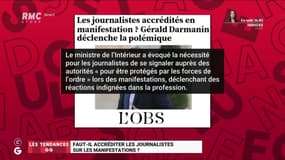 Les tendances GG : Faut-il accréditer les journalistes sur les manifestations ? - 19/11