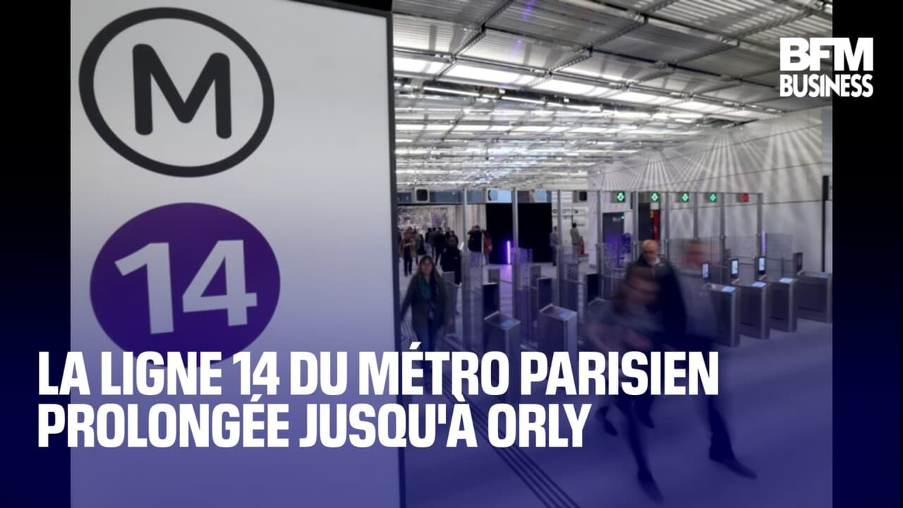 La Ligne 14 Du Métro Parisien Prolongée Jusqu'à Orly