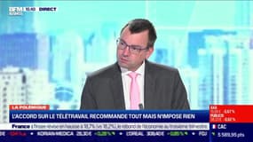 Nicolas Doze : L'accord sur le télétravail recommande tout mais n'impose rien - 27/11