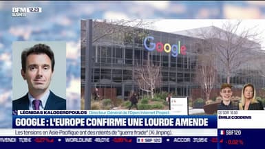 Léonidas Kalogeropoulos (Open Internet Project) : L'Europe confirme une lourde amende pour Google - 11/11