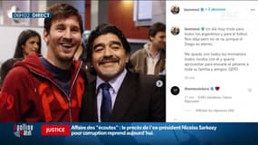 La planète du foot salue et rend homme à Diego Maradona