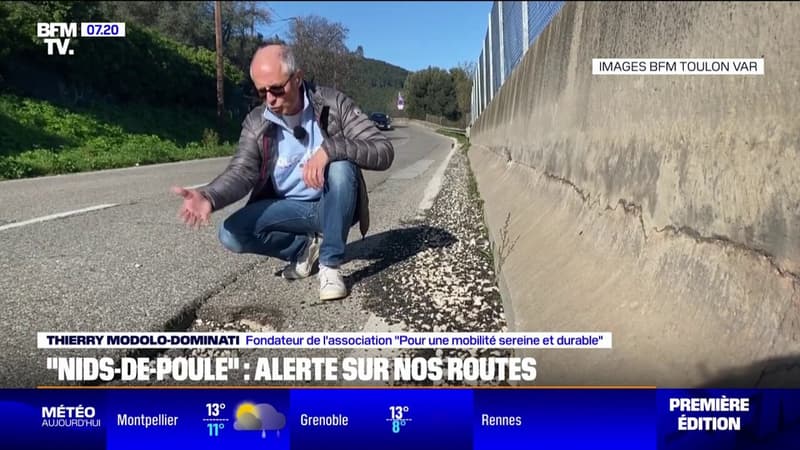 Véritables dangers pour les motards et les cyclistes, comment se forment les nids-de-poule?