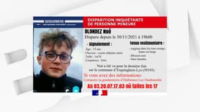 La gendarmerie du Nord lance un appel à témoins après la disparition d'un enfant.