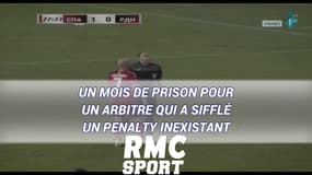 Un mois de prison pour un arbitre qui a sifflé un penalty inexistant en Serbie