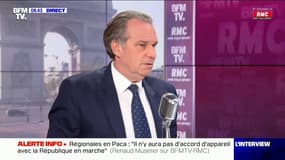 Renaud Muselier (LR), candidat aux régionales: "Le bon sens voudrait que la majorité présidentielle me soutienne"