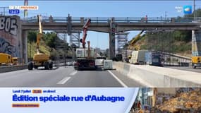 Marseille: l'autoroute A7 réouverte après la démolition de deux passerelles