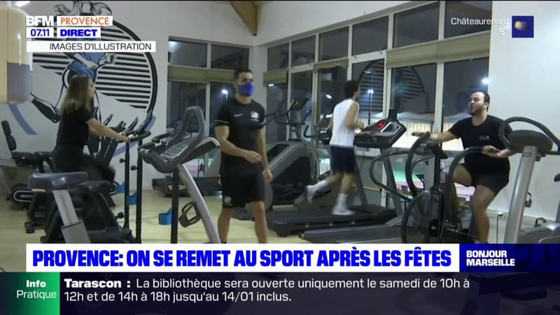 Provence: le succès des salles de sport après les fêtes de fin d'année