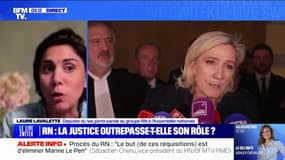 Procès du RN: Laure Lavalette estime qu'il y a "une volonté de se faire Marine Le Pen, de ruiner le RN"