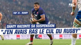 Top 14 : "j'en avais ras le cul du rugby", Danty raconte son spleen de l'hiver