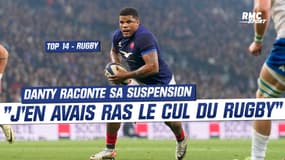 Top 14 : "j'en avais ras le cul du rugby", Danty raconte son spleen de l'hiver