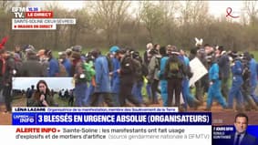 Sainte-Soline: "Je trouve cela aberrant que la police ait été aussi violente", affirme Léna Lazare (Soulèvement de la Terre)