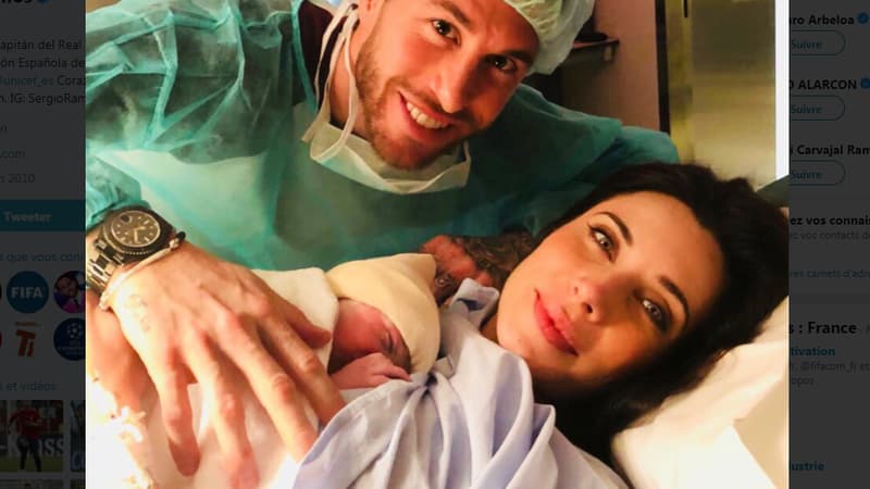 Sergio Ramos, Pilar Rubio et Alejandro