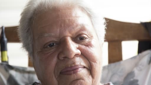 Maryline Naquin, une habitante de l'Isle de Jean Charles en Louisiane, le 16 août 2015 Maryline Naquin, une habitante de l'Isle de Jean Charles en Louisiane, le 16 août 2015