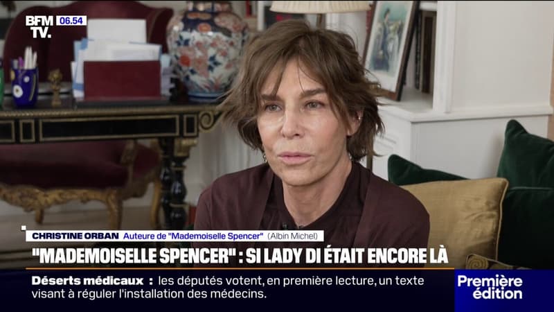 Mademoiselle Spencer: Christine Orban se met dans la peau de Lady Diana dans son nouveau livre