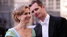 La princesse Cristina d'Espagne et son mari Inaki Urdangarin en juin 2010