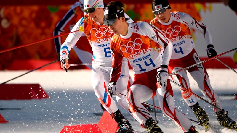 Jason Lamy-Chappuis à la peine.