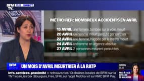 Story 2 : Un mois d'avril meurtrier à la RATP, un problème de sécurité dans le métro parisien ? - 27/04