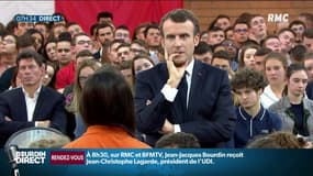 Emploi, harcèlement, écologie, les jeunes ont tenté de sensibiliser Emmanuel Macron à leur quotidien