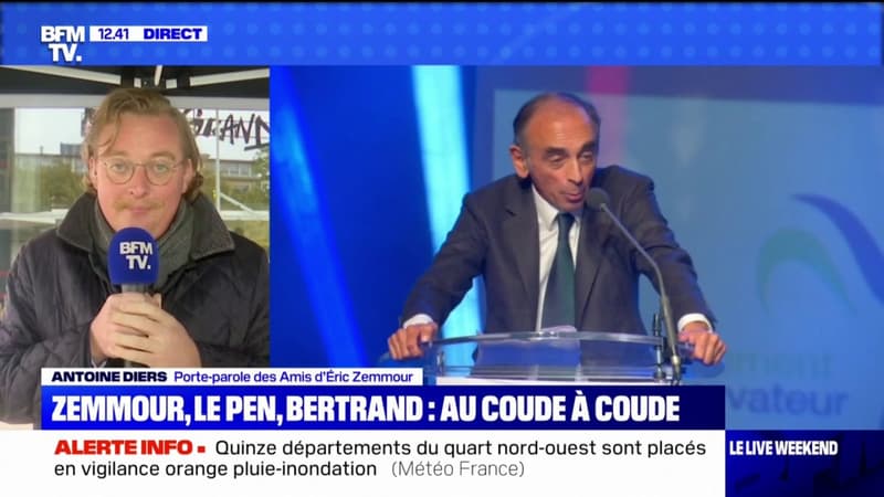 Pour Antoine Diers, "Éric Zemmour ne sera pas le candidat d'un parti"