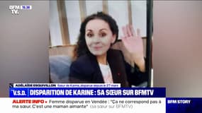 Disparition de Karine en Vendée: sa sœur a appris la disparition "par son fils aîné"