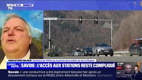 Éboulement en Savoie: "Les gens pourront venir en sécurité", assure le président de l'Office de tourisme de la station de ski La Rosière